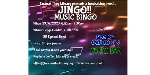 Taranaki Toy Library presents: Jingo - Music Bingo!