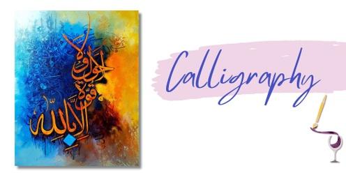 CALLIGRAPHY Non-alcoholic Paint & Sip | Outpour Studio, Berwick