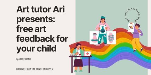 Art tutoring for kids trial and paid class option