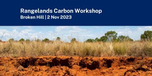 Rangelands Carbon Workshop - Broken Hill