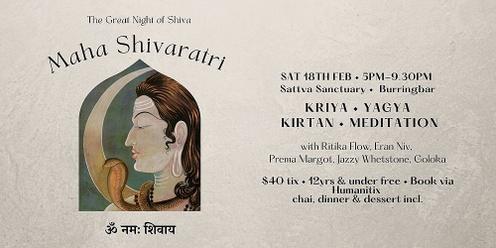 Maha Shivaratri Celebration • The Great Night of Shiva