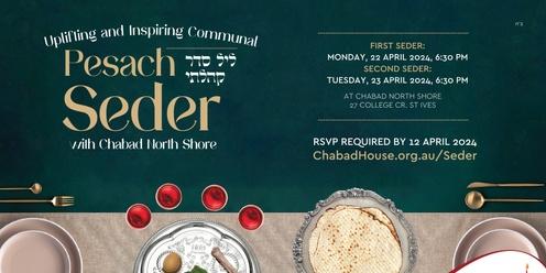 Pesach Seder at Chabad 2024