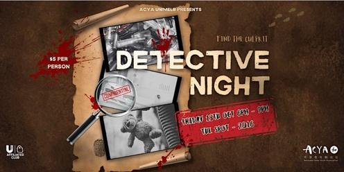 ACYA Unimelb Detective Night