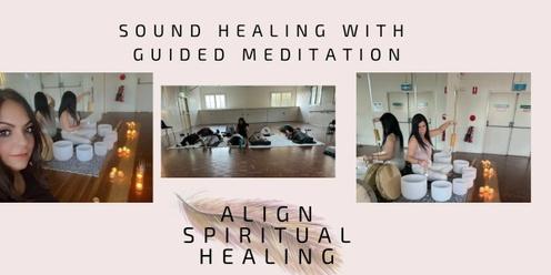 SOUND HEALING WITH A GUIDED MEDITATION AND INDIVIDUAL CHAKRA BALANCE.