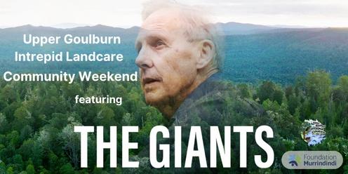 Upper Goulburn Intrepid Landcare Community Weekend featuring The Giants