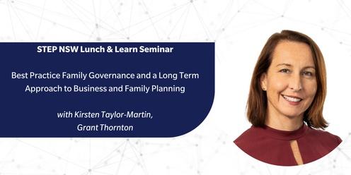 STEP New South Wales Lunch and Learn - Wednesday 8 May 2024