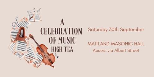 A Celebration Of Music High Tea