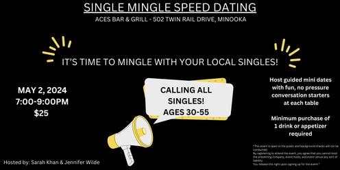 Single Mingle Speed Dating - May 2nd