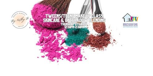 Tweens/Teens Makeup Class: Skin Care and Eye Shadow Blending Class - April 2024