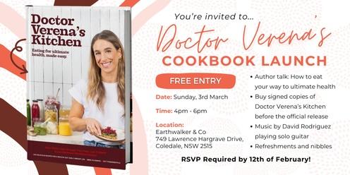 Doctor Verena's Cookbook Launch