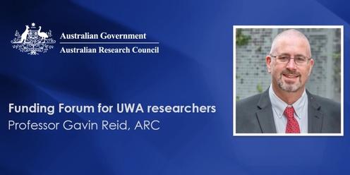 ARC Funding Forum for UWA researchers