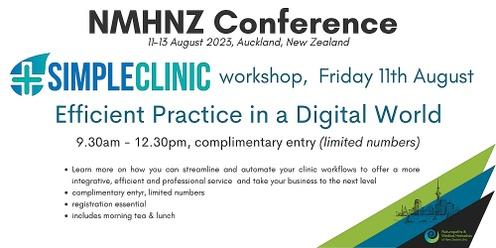 Efficient Practice in a Digital World with SimpleClinic
