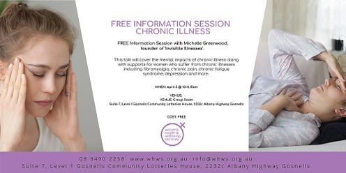 FREE Chronic Illness Information Session with Michelle Greene