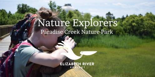 Nature Explorers at Paradise Creek Nature Park