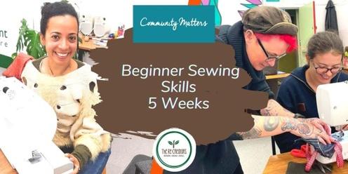 Beginners Sewing and Design - 5 Weeks, West Auckland's RE: MAKER SPACE, Thursdays, 2 May -30 May , 6.30pm - 8.30pm