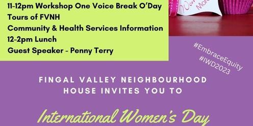 Fingal Valley International Women's Day Lunch 