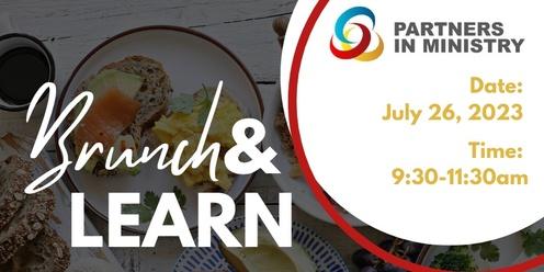 Brunch & Learn - Featuring Partners in Ministry and Key Christian Leaders