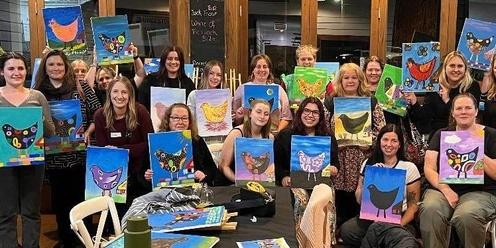 Christmas in July - Paint, Sip & Fine Dine