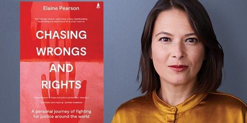 Chasing Wrongs and Rights: Elaine Pearson in conversation