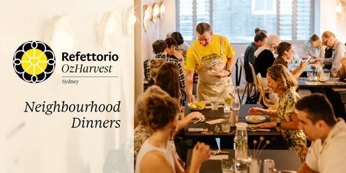 Refettorio Neighbourhood Dinner | Thursday 5th October, 2023