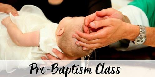 Baptism Preparation Night for Holy Name of Mary Parish Hunters Hill