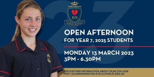 OLSH Open Afternoon 2023