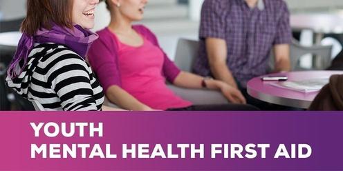 Youth Mental Health First Aid (Tertiary students only)