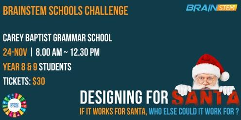 BrainSTEM Schools Challenge - Designing for Santa !