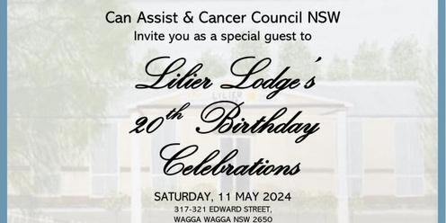 Lilier Lodge Open Day & 20th Birthday Celebrations