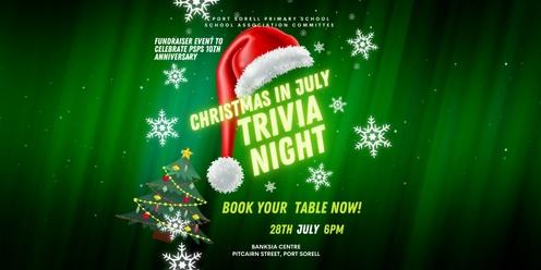 Port Sorell PS SAC Trivia Night - Christmas in July