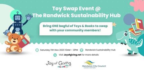 Toy Swap @ Randwick Sustainability Hub