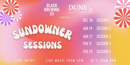 Sundowner Sessions - Black Brewing & Dune Distilling