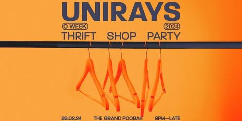 Unirays Hobart O-Week 2024 ▬ Thrift Shop Party