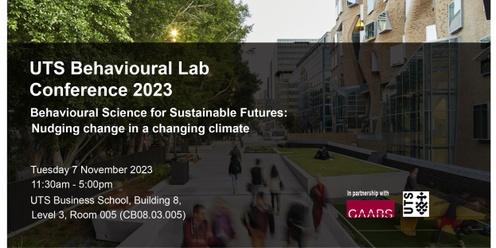 2023 UTS Behavioural Lab Conference