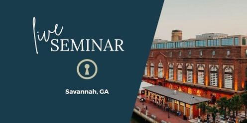 1-Day Hospitality Buyer Seminar:  Savannah