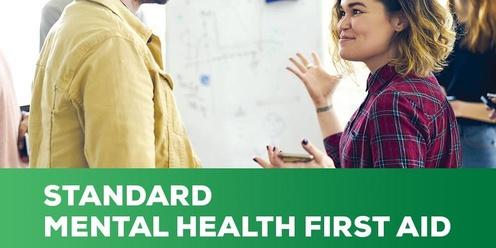 Standard Mental Health First Aid Course - 7&8 December 2023