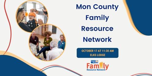 Mon County Family Resource Network October 2024 Meeting