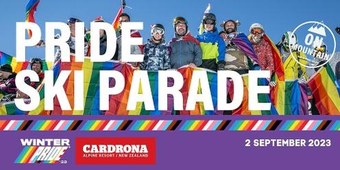 Pride Ski Flag Parade WP '23