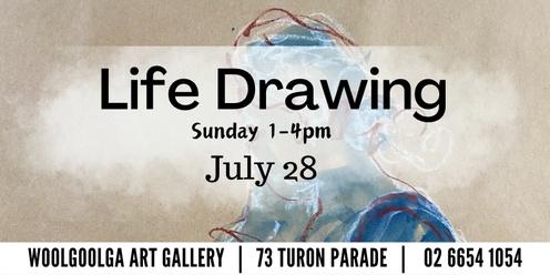 Life Drawing Session - 3 hours (July 28)