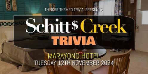 Schitt's Creek Trivia - Marayong Hotel