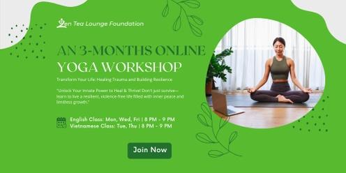 Trauma-Informed Yoga: 3-Months Online Yoga Workshop