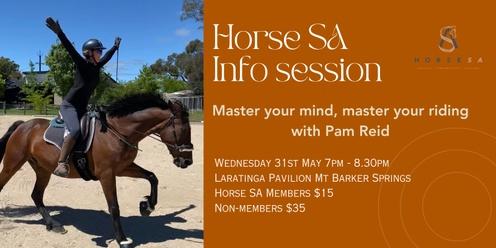 Horse SA info session - Master your mind, master your riding 