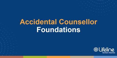 Accidental Counsellor Foundations community workshop - May 2024