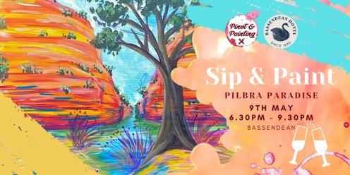 Pilbra Paradise - Sip & Paint @ The Bassendean Hotel