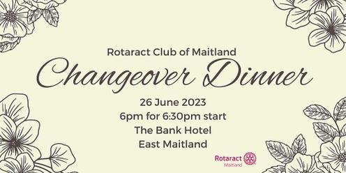 Maitland Rotaract Club Changeover Dinner 