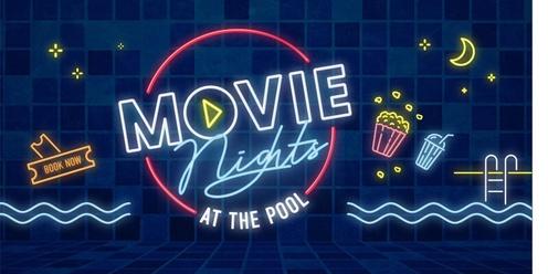 Movie Night at the Pool