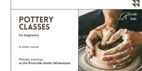 Evening Pottery Classes - 4 weeks course