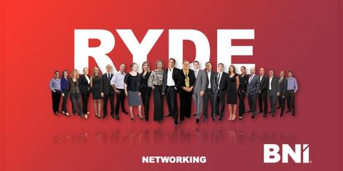 BNI RYDE NETWORKING & DISCOVERY