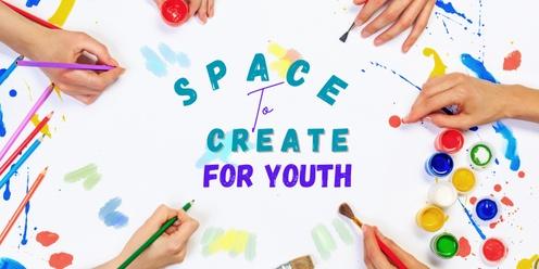 Space to Create for Youth aged 11-17