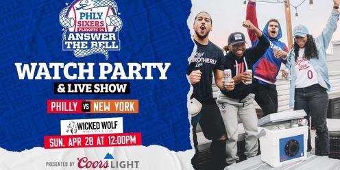 PHLY Sixers Watch Party and Live Show 